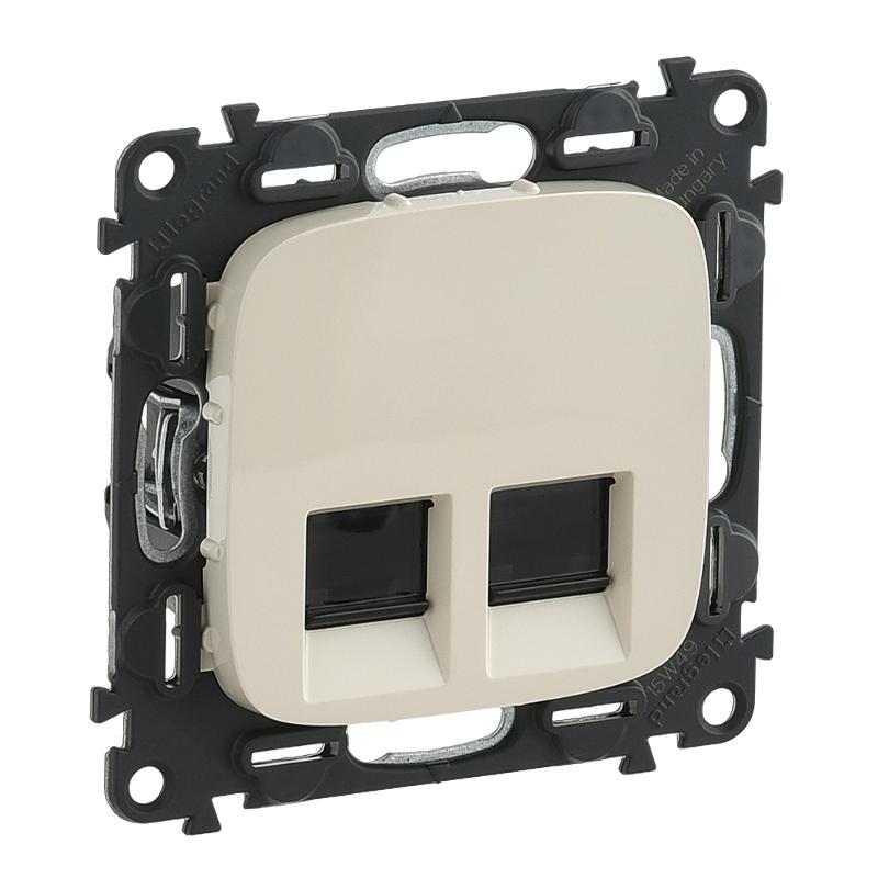 Valena ALLURE DIY Сл.кость Розетка комп(RJ45) 2-ая 6 кат UTP