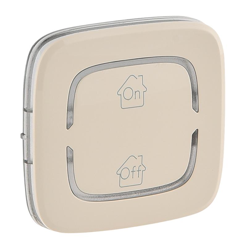 Valena ALLURE Сл.кость MyHome Накладка  для мех. BUS/SCS.С символом "GEN-On-Off".2 модуля