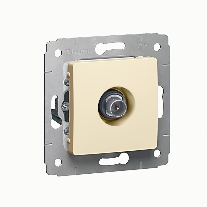 Cariva Сл. кость Розетка TV оконечная 10 дБ, 4-2150 МГц