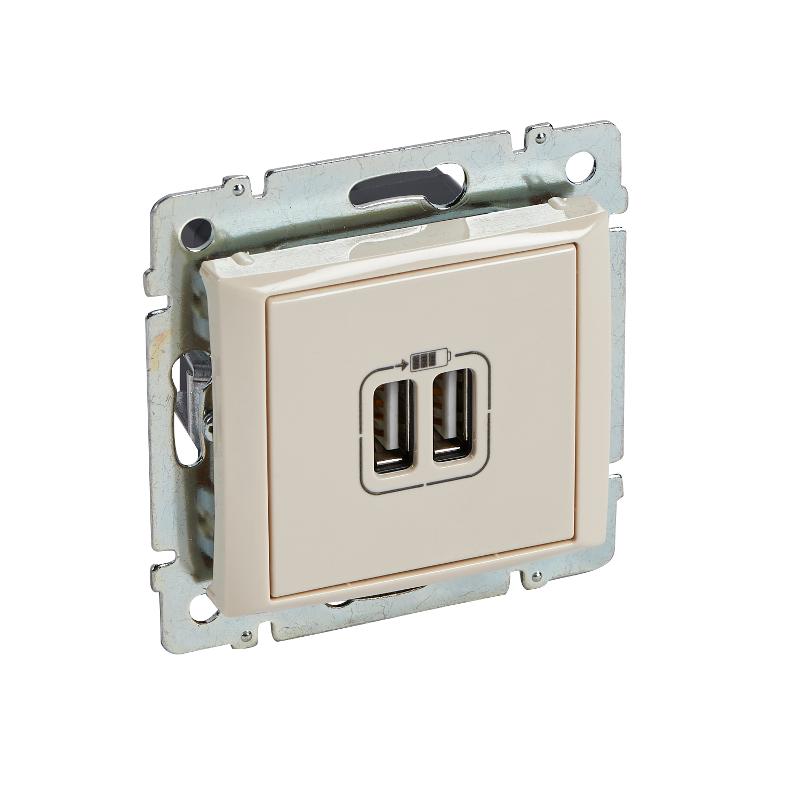 Valena Сл. кость Розетка 2-ая USB