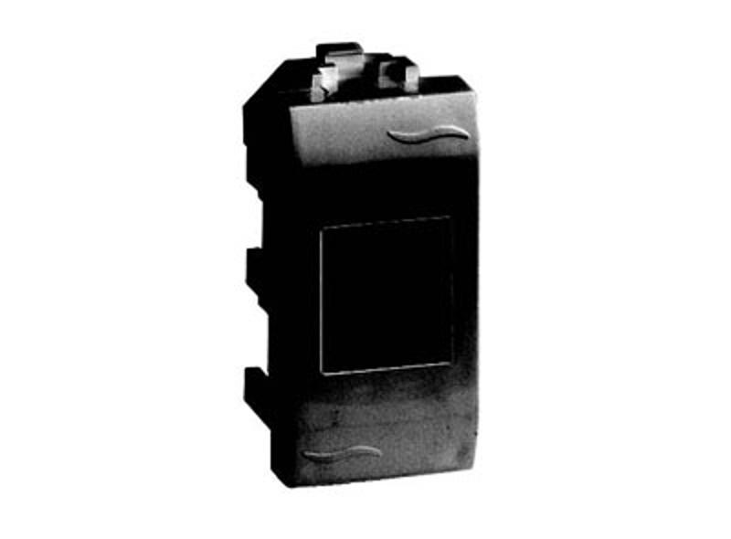 Brava черный розетка компьютерная RJ45 категория 6 экран. FTP 1мод