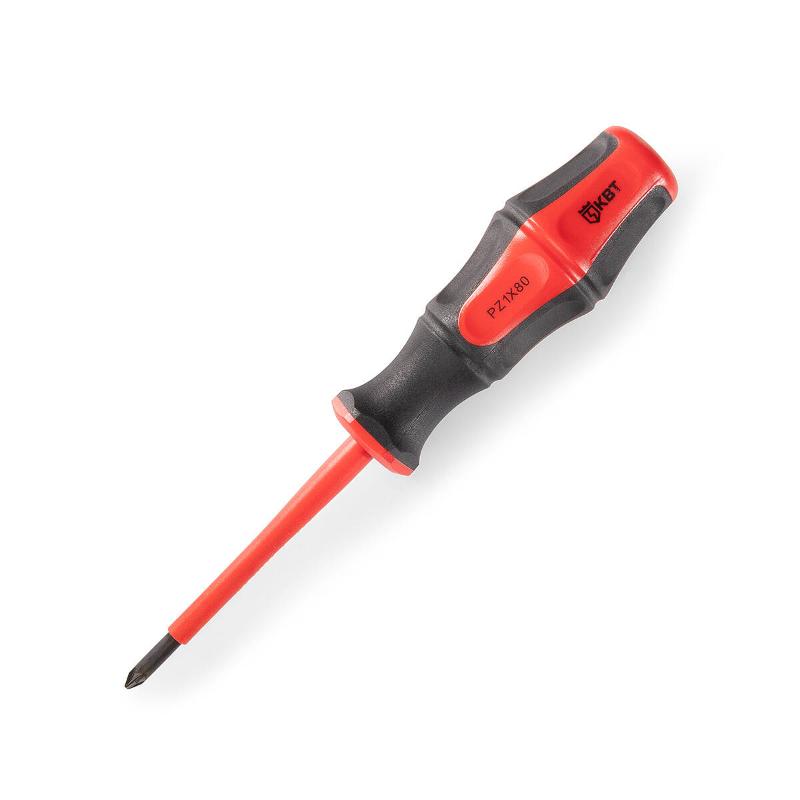 Отвертка диэлектрическая "Профи" PZ1*80