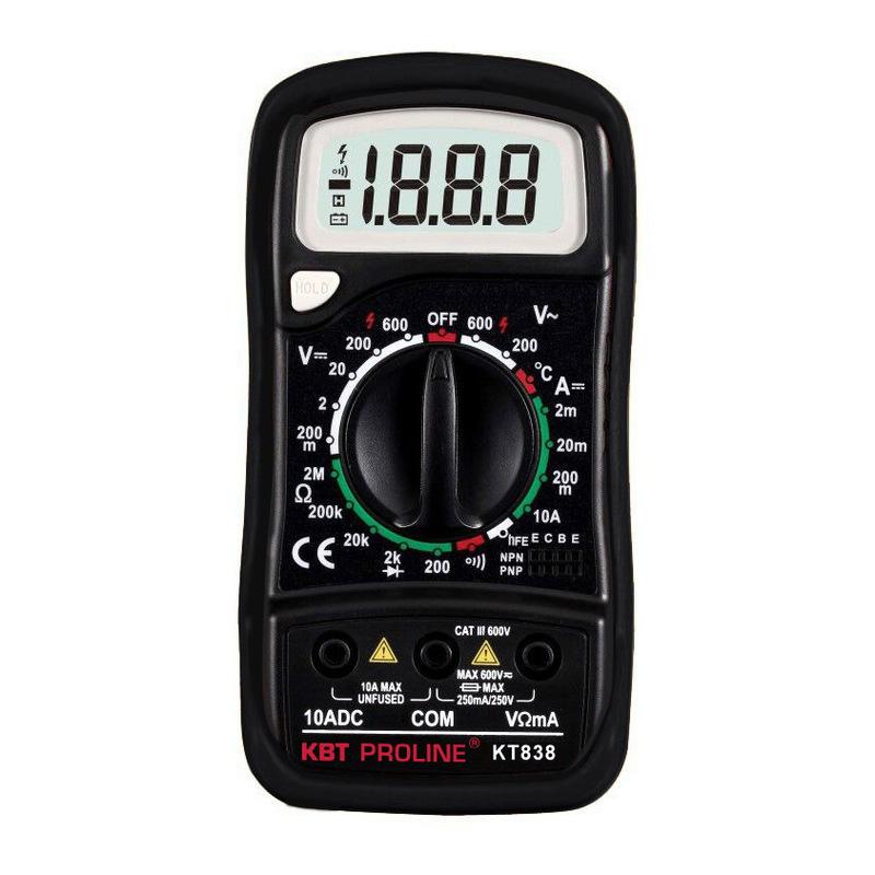 Мультиметр цифровой KT 838 "PROLINE"