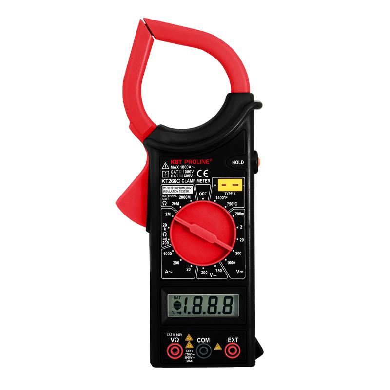 Токоизмерительные клещи серия KT266C «PROLINE»