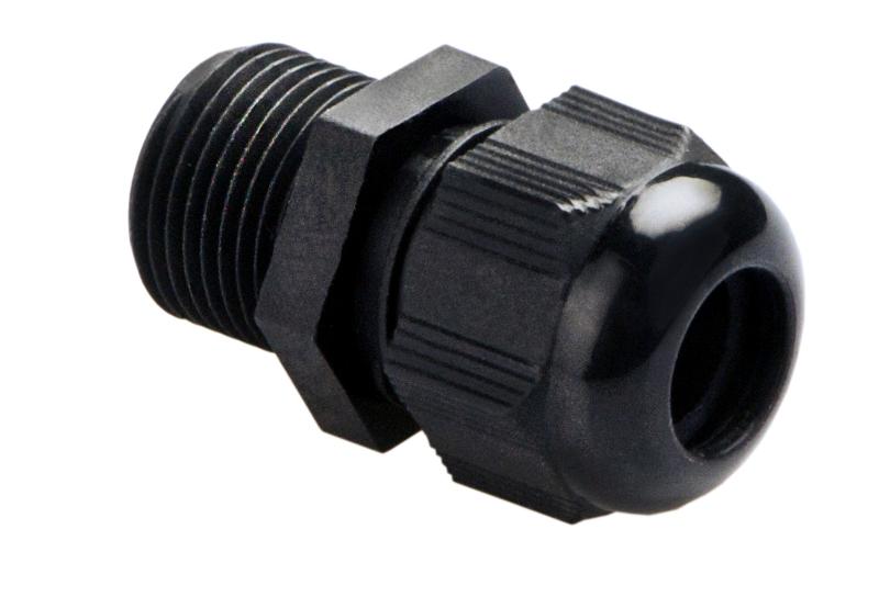 Сальник каб. NCG-M121B, PA6, черный, резьба M12 2-5, 10 шт. в пачке