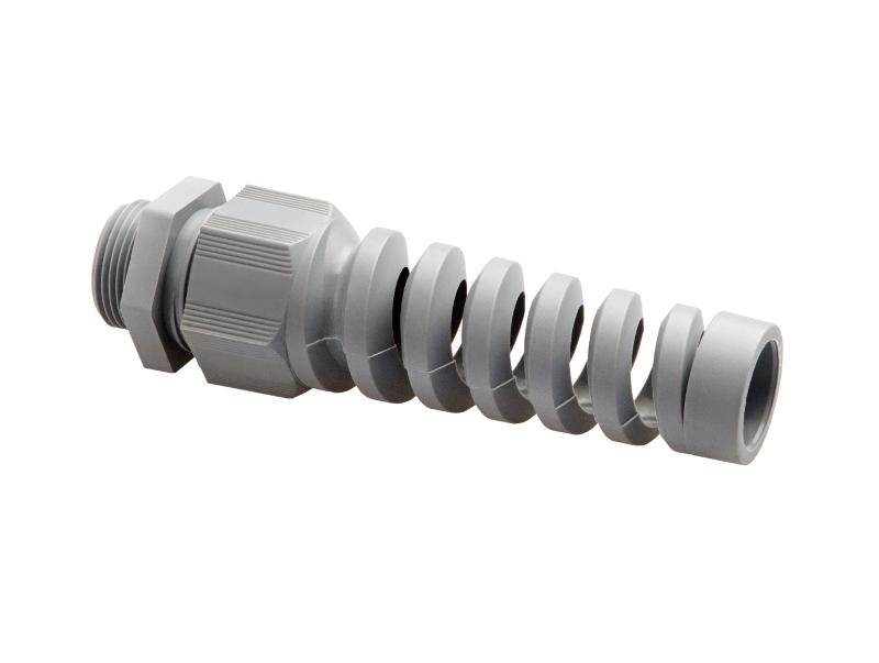 Сальник каб. NCGS-M121B-L, PA6, черный, резьба M12 2-5, 10 шт. в пачке