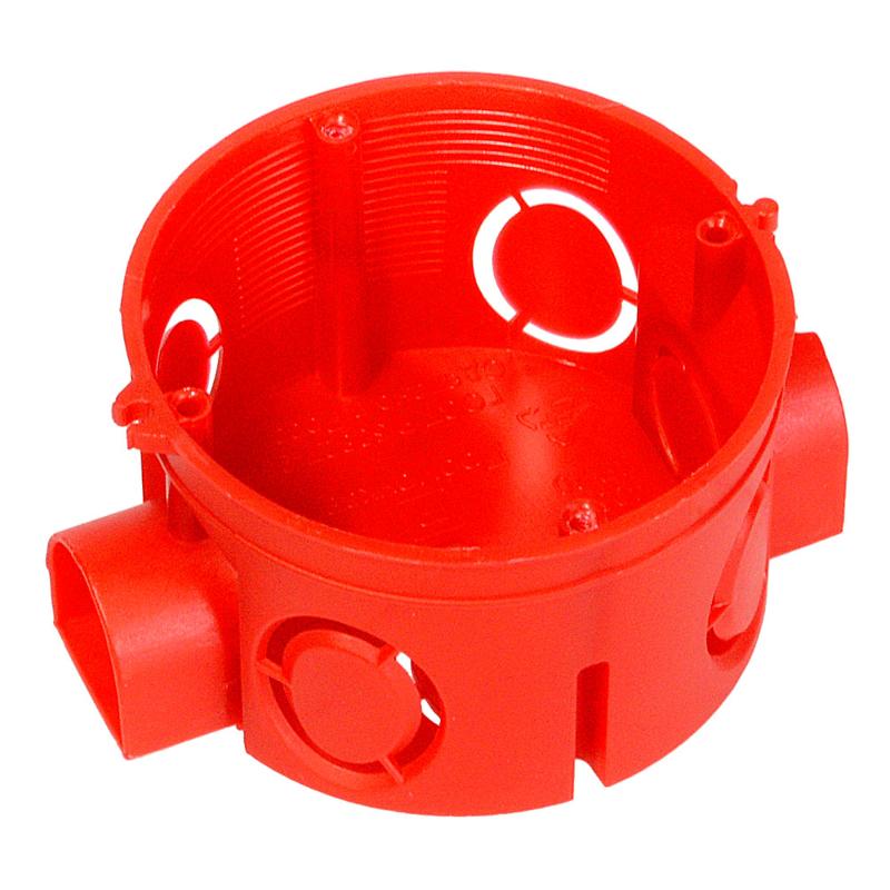 Коробка установочная безгалогенная (HF) 68х42 (224шт/кор) IP20