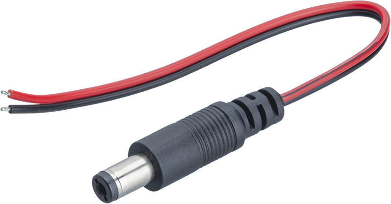 Коннектор для светодиодной ленты NLSC-JACKM5.5-W-IP20