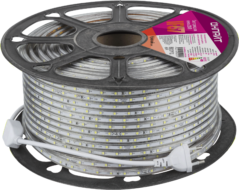 Лента светодиодная  OLS-2835R60-4.8-IP67-220V
