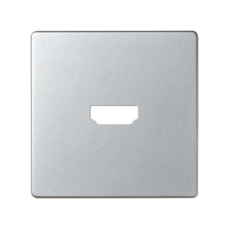 Simon 82 Накладка для коннектора HDMI v 1.4, "мама", S82, S82N, алюминий