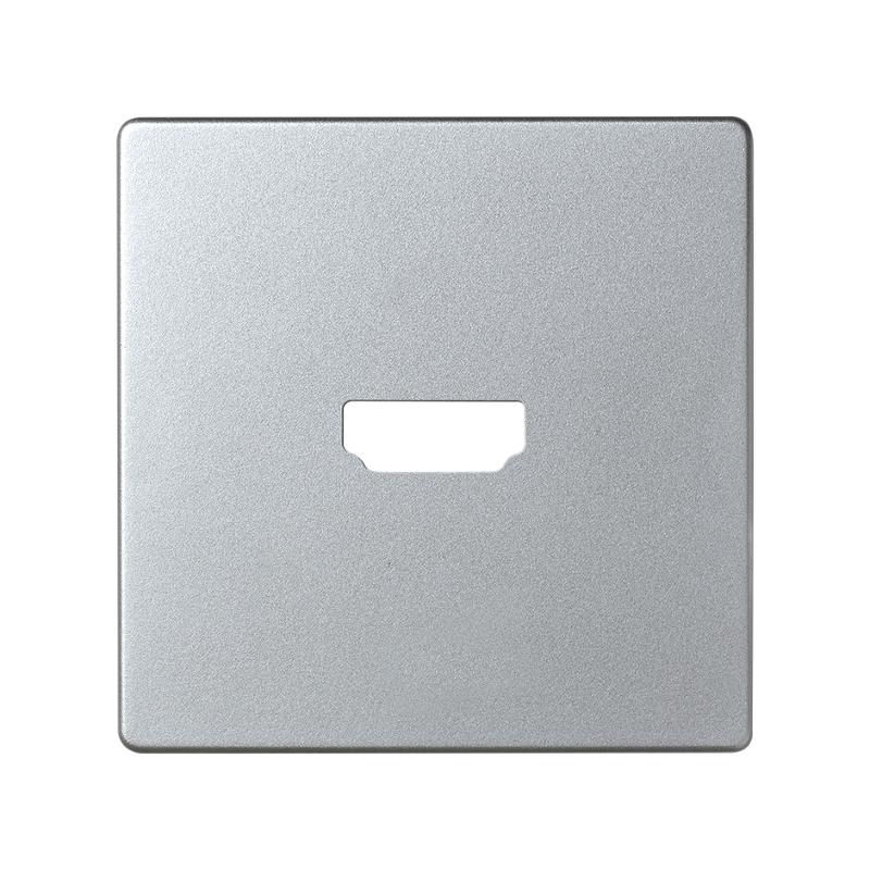 Simon 82 Накладка для коннектора HDMI v 1.4, "мама", S82 Detail, алюминий
