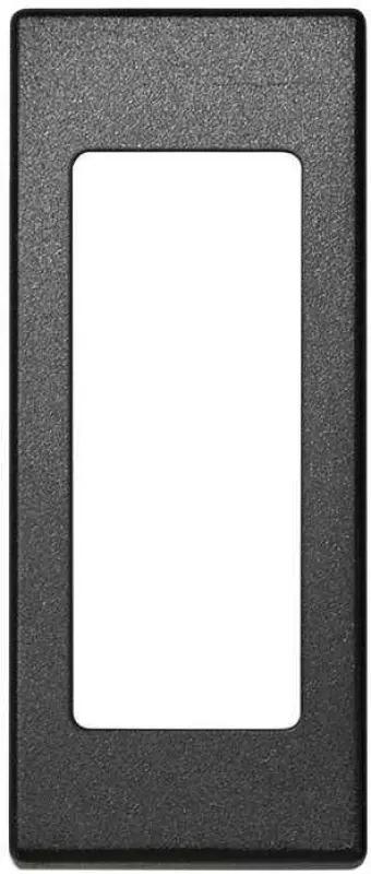 Simon 82 Накладка на розетку б/з, узкий модуль, S82C, графит