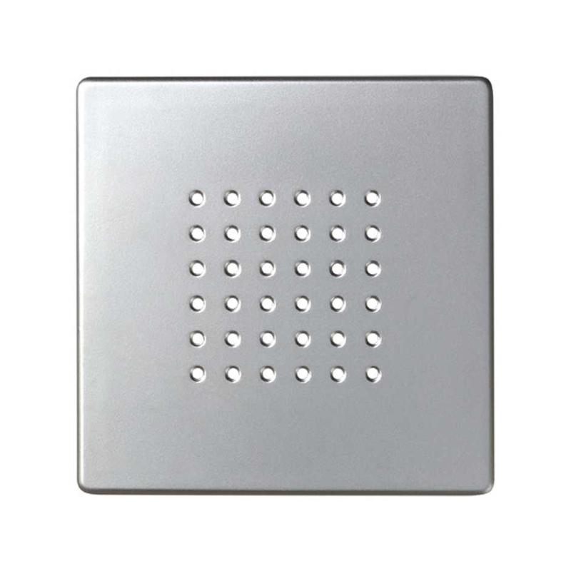 Simon 82 Накладка на звонок, динамик встр., fm-тюнер, S82, 82N, алюминий