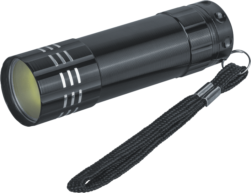 Фонарь универсальный NPT-CM17-3AАА алюм. 1COB LEDx1Вт,1реж,блист.