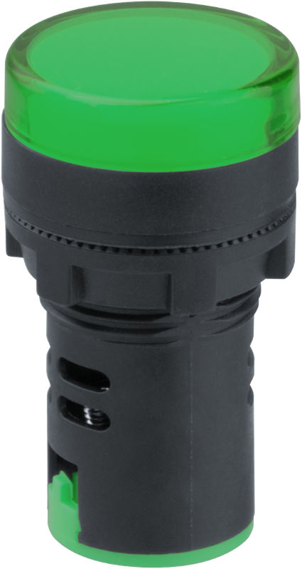 Лампа индикаторная Navigator 82 800 NBI-I-AD22-230-G зеленая d22мм 230В AC/DC