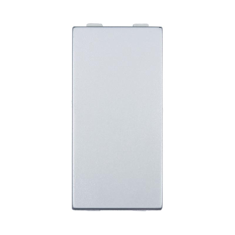 Переключатель с двух мест 45х22,5 мм (схема 6) 16 A, 250 B (серебристый металлик) LK45