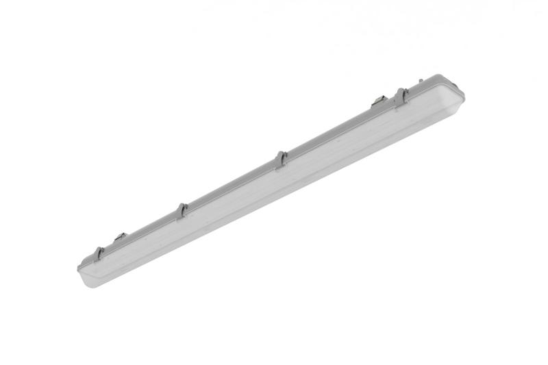 Светильник светодиодный пылевлагозащищенный TLWP05 PC ECP 1263х102х105мм 24Вт 4000K 3300Лм IP65 прозр
