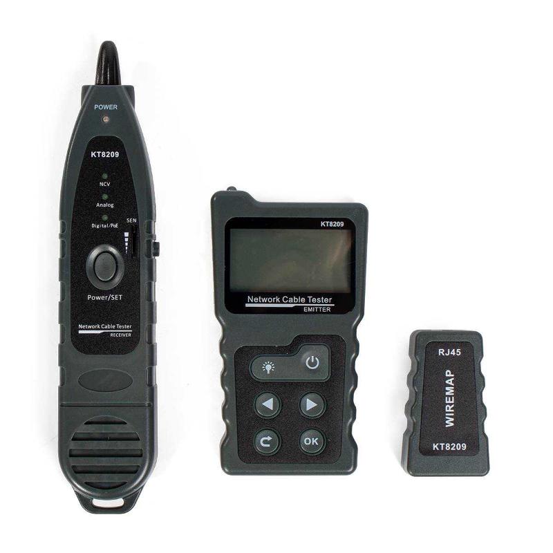 LAN-тестер витой пары с РоЕ KT 8209 PROLINE