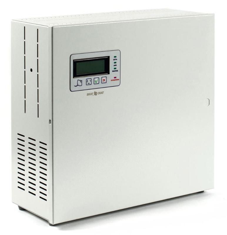 SKAT -V.2400 DC-12КМ ИБП 24 В, 12 А. ЖК дисплей, тестер АКБ. Корректор мощности