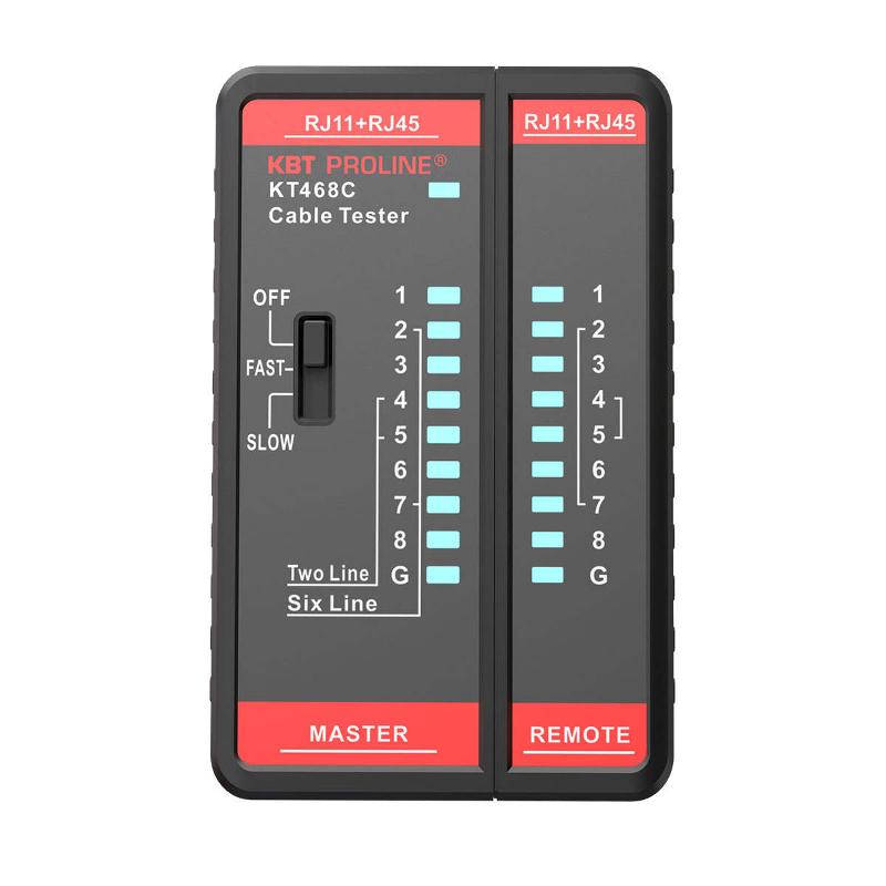 LAN-тестер кабельный KT 468С серия PROLINE