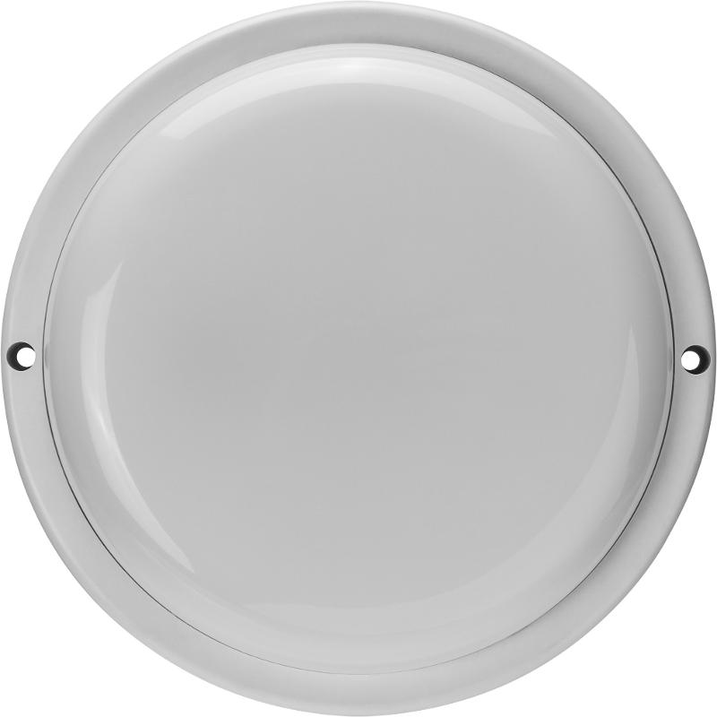 Светильник светодиодный для ЖКХ  90 349 OBL-R4-8-4K-WH-IP65-LED-SNRV
