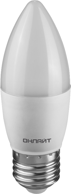 Лампа светодиодная 90 457 OLL-C37-15-230-6.5K-E27-FR