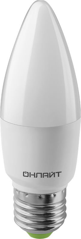 Лампа светодиодная 90 539 OLL-C37-9-230-2.7K-E27-FR (PRO 90-240 В)