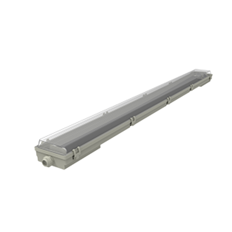 Светильник светодиодный промышленный линейный СПП-Т8-G13 INDUSTRY 220-230V IP65 1260*107*61мм для LED ламп 2х1200мм