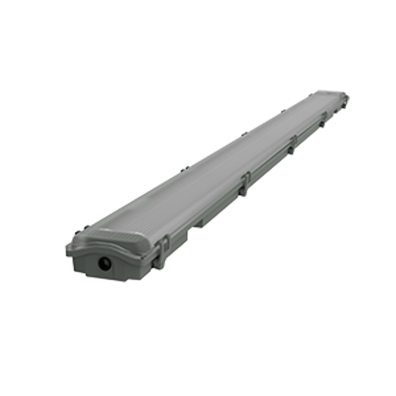 Светильник светодиодный промышленный линейный СПП-Т8-G13 LITE 220-230V IP65 1276*86*55мм для LED ламп 2х1200мм 1/12