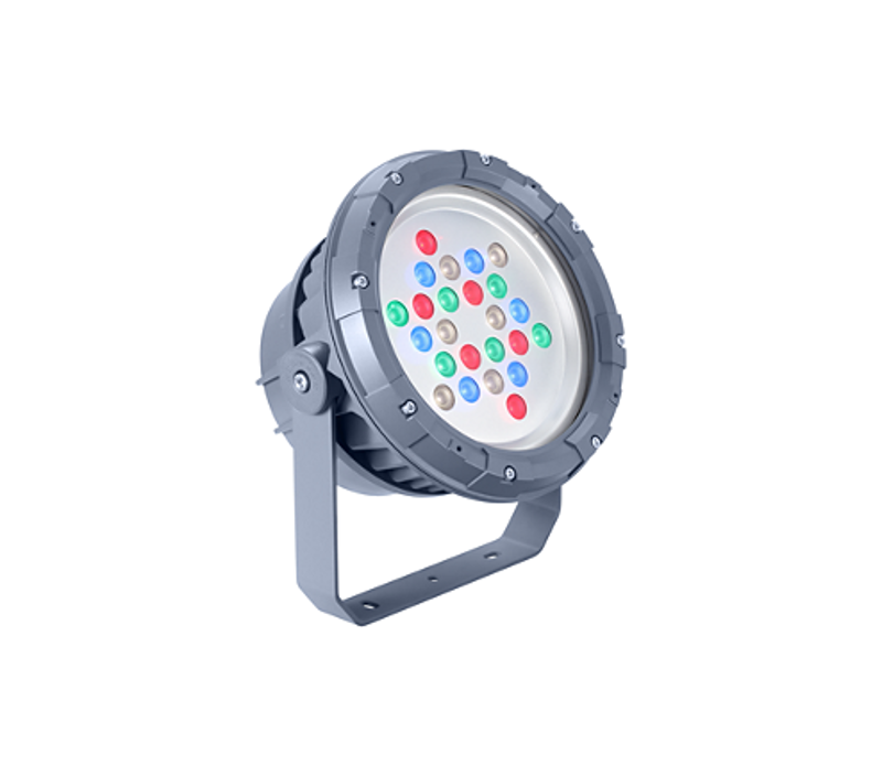 Прожектор светодиодный архитектурный BVP323 24LED RGBW40K 220V 8 DMX