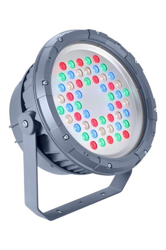 Прожектор светодиодный архитектурный BVP324 54LED RGBW40K 220V 45 DMX
