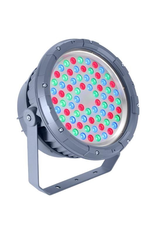 Прожектор светодиодный архитектурный BVP324 72LED RGB 220V 8 DMX