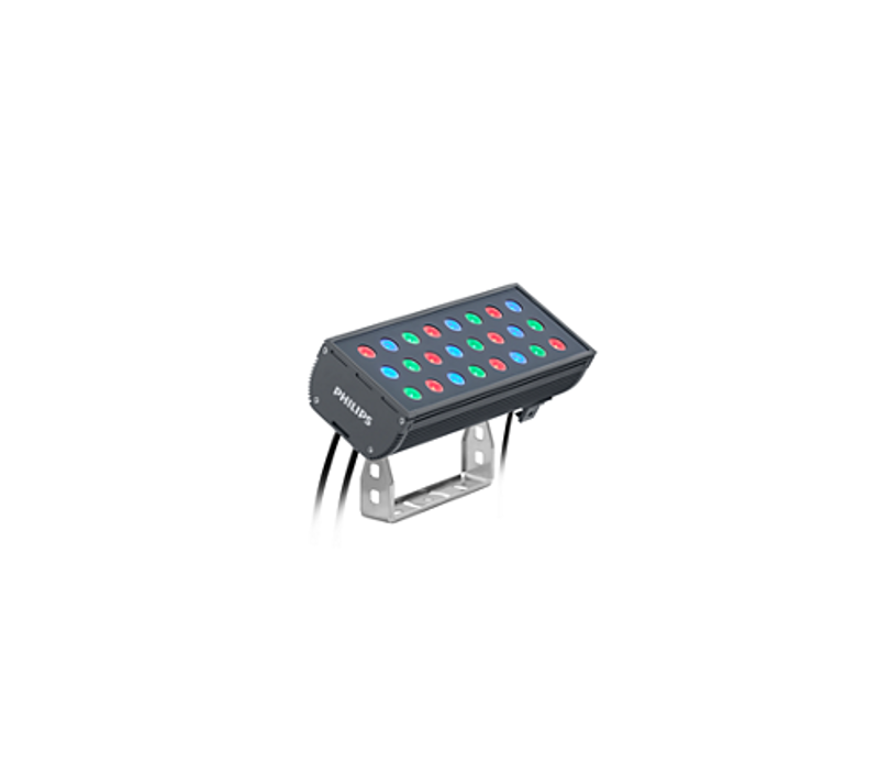 Прожектор светодиодный архитектурный BVP340 24LED RGBNW 220V L35 8 DMX