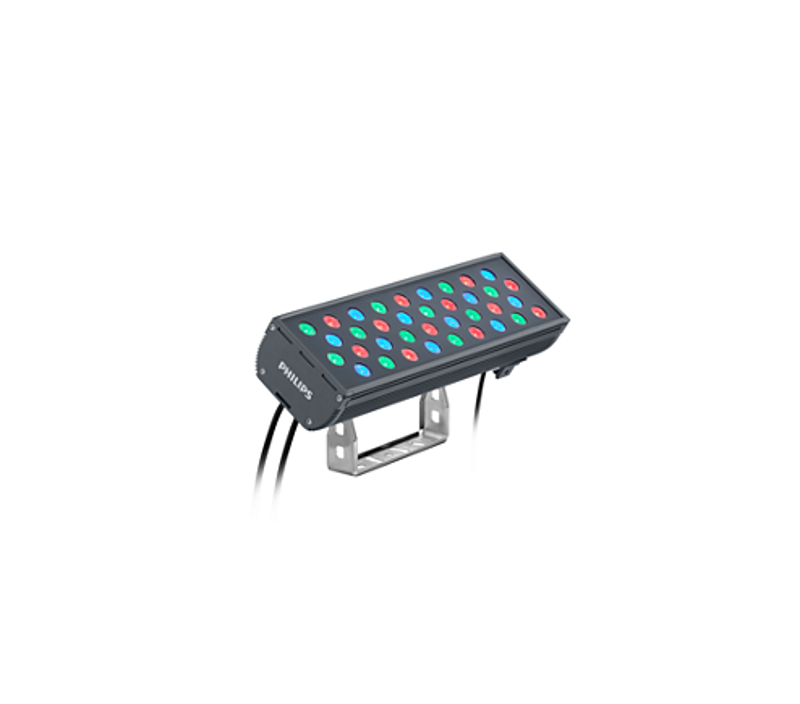 Прожектор светодиодный архитектурный BVP340 36LED RGB 220V L45 45 DMX