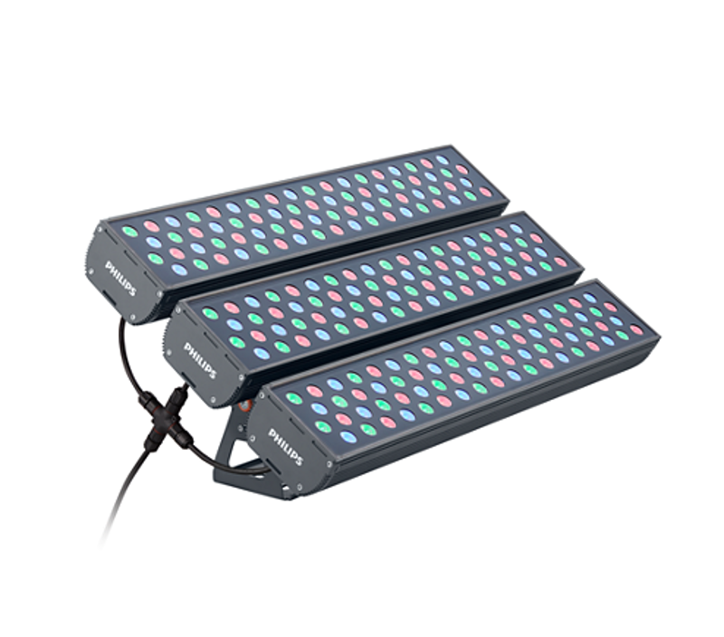 Прожектор светодиодный архитектурный BVP342 216LED RGB L75 8 DMX/RDM