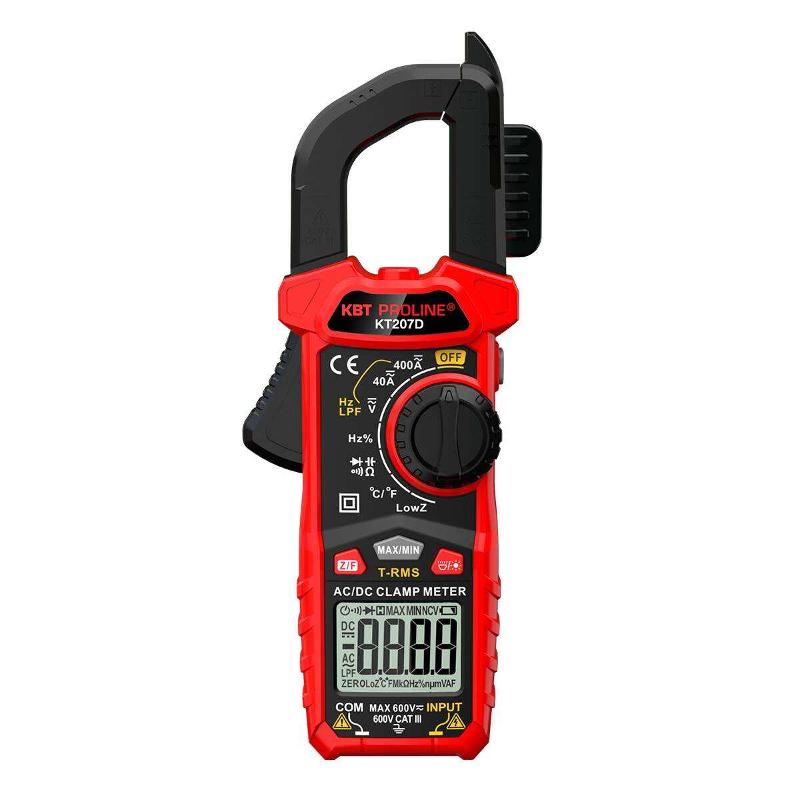 Токовые клещи цифровые KT 207D серия PROLINE