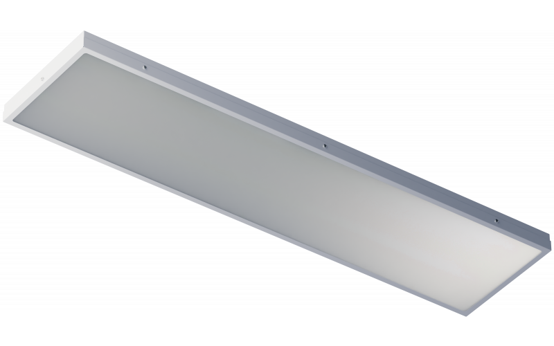 Светильник светодиодный потолочный с БАП ДВО-LED IP54 92 115 ДВО-16-О-40-4К-IP54-A1