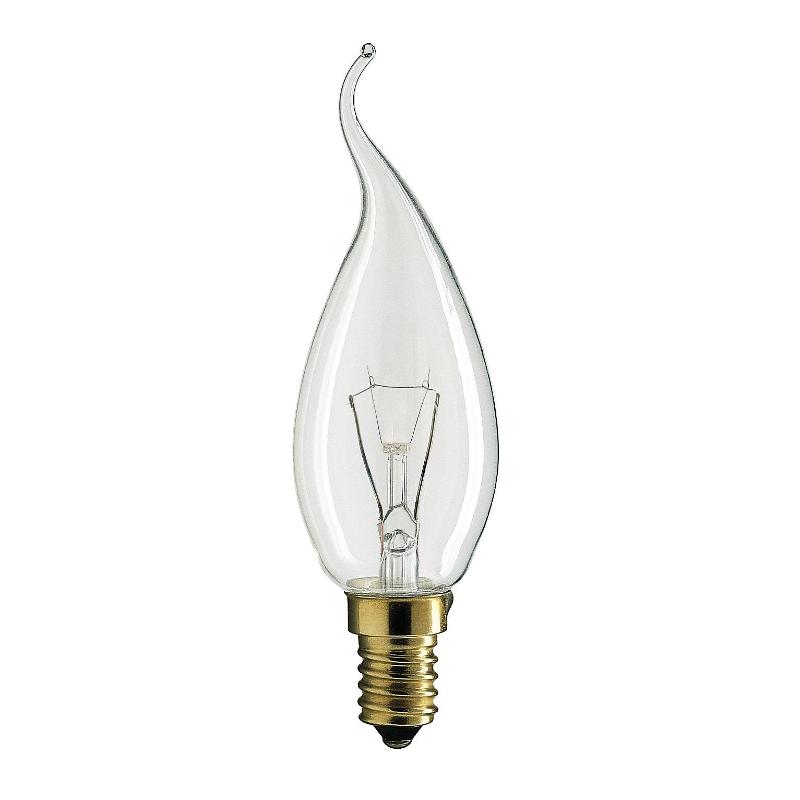 Лампа светодиодная Deco 40W E14 230V BXS35 CL 1CT/4X5