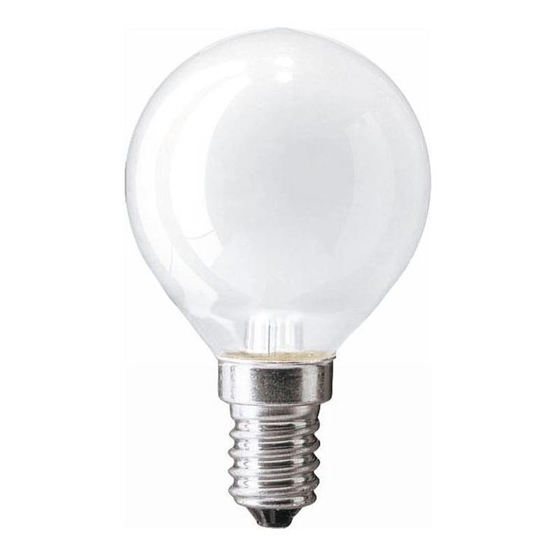Лампа накаливания ЛОН Stan 60W E14 230V P45 FR 1CT/10X10