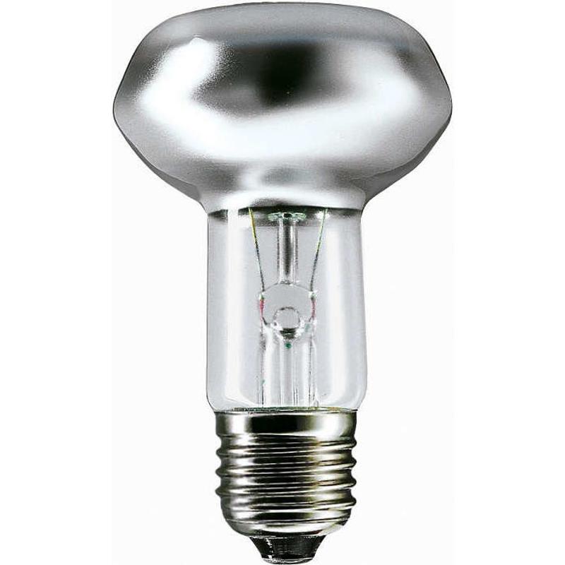 Лампа накаливания ЛОН REFL 60W E27 230V NR63 30D FR