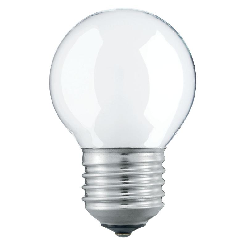 Лампа накаливания ЛОН Stan 40W E27 230V P45 FR 1CT/10X10