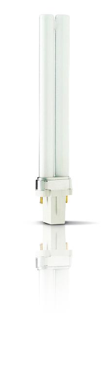 Лампа люминесцентная PL-S 9W/01/2P 1CT/6X10BOX