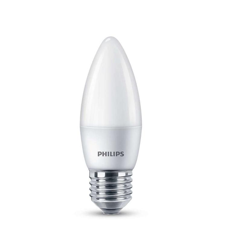 Лампа светодиодная LED ESSLED Candle 6.5-75W E27 827 B35ND