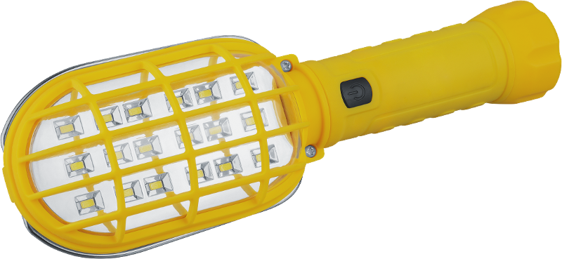 Фонарь светодиодный рабочий   93 868 NPT-W16-3AA для работы 18LED,4Вт+1LED,1Вт 2реж.