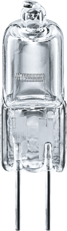 Лампа галогенная капсульная 20Вт 12В G4 JC clear