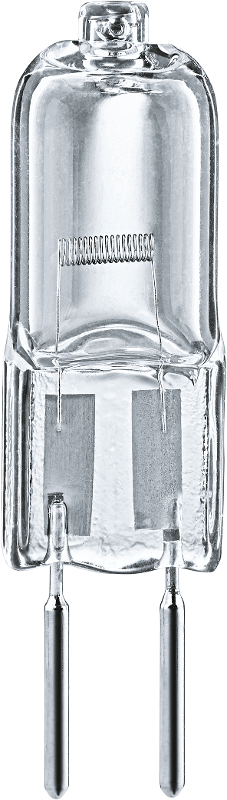 Лампа галогенная  35Вт 12В G6.35 JC clear