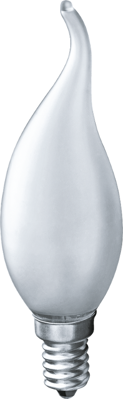 Лампа накаливания ЛОН 60Вт Е14 230В NI-FC-60-230-E14-FR