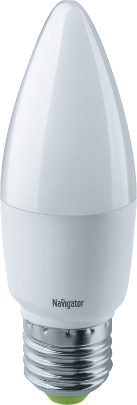 Лампа светодиодная LED 7Вт Е27 230В 4000К NLL-C37-7-230-4K-E27-FR свеча матовая