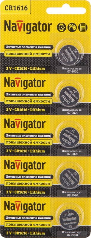 Элемент питания NBT-CR1616-BP5