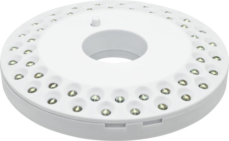 Фонарь кемпинговый NPT-CA06-3AA  круг.48LED, блист.